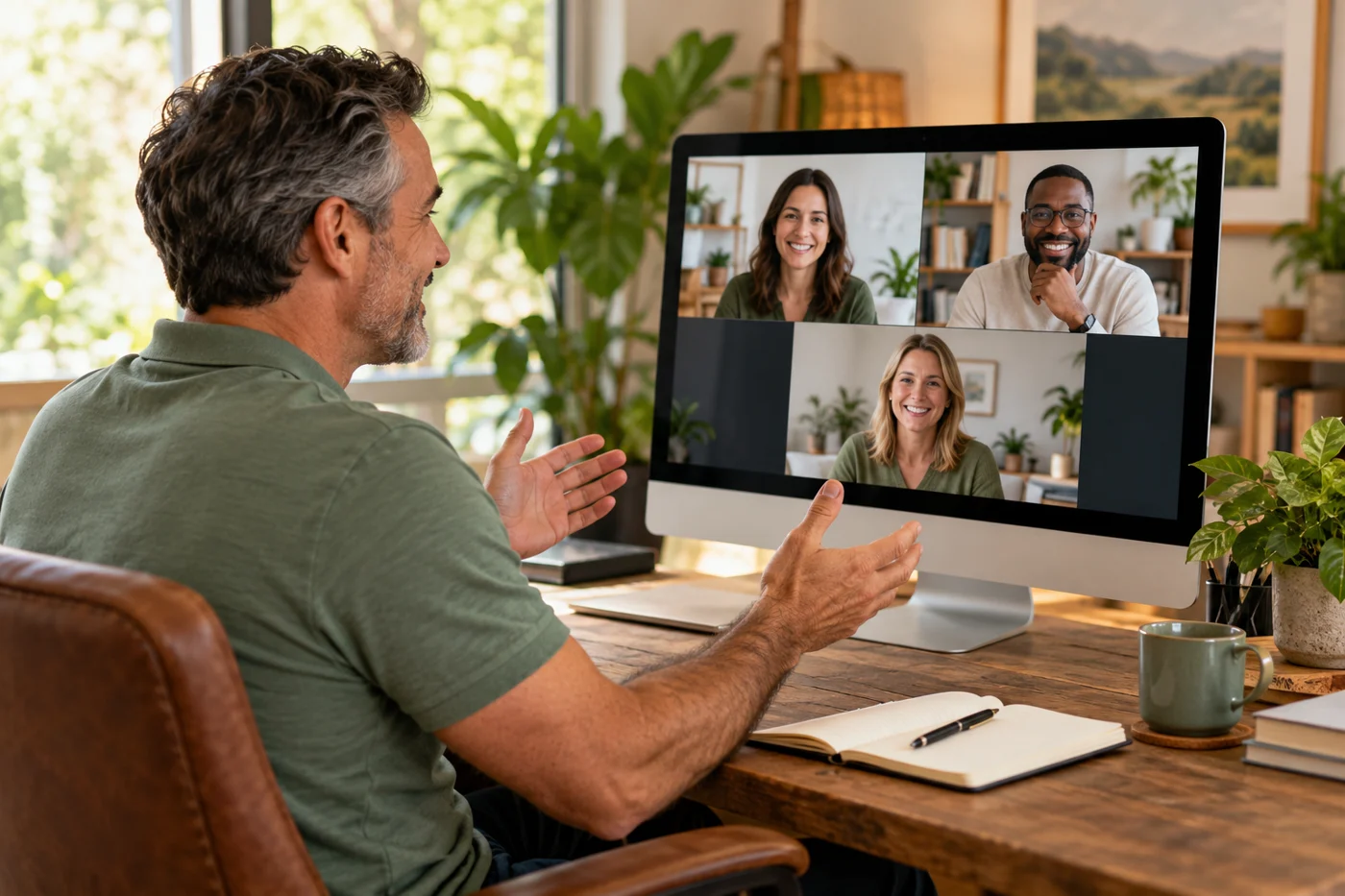 Remote team training